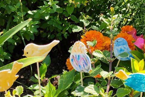 Atelier peinture - Porcelaine en fleurs