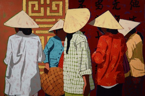 Exposition peintures de Patrick Pinault